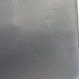 Coach Navy Pebbled Leather Laptop Case