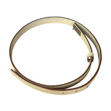 Gucci Beige Leather Belt w/ Pouch