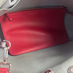 Christian Dior Red Leather Diorissimo Tote