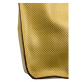 Bottega Veneta Vintage Textured Canvas Flap Shoulder Bag