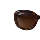 Salvatore Ferragamo Tortoise Oversized Sunglasses