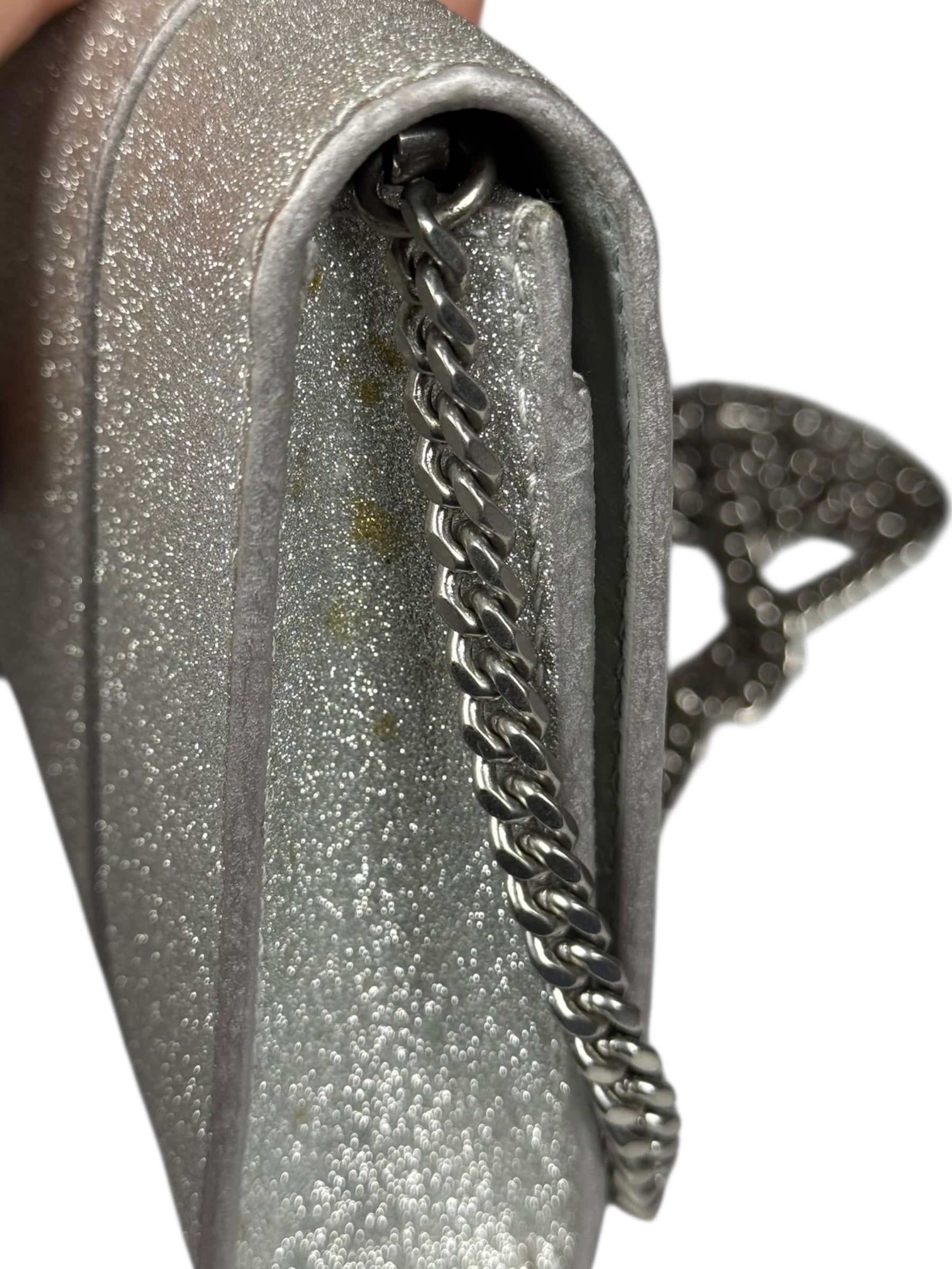 Balenciaga Hourglass Wallet On Chain XS