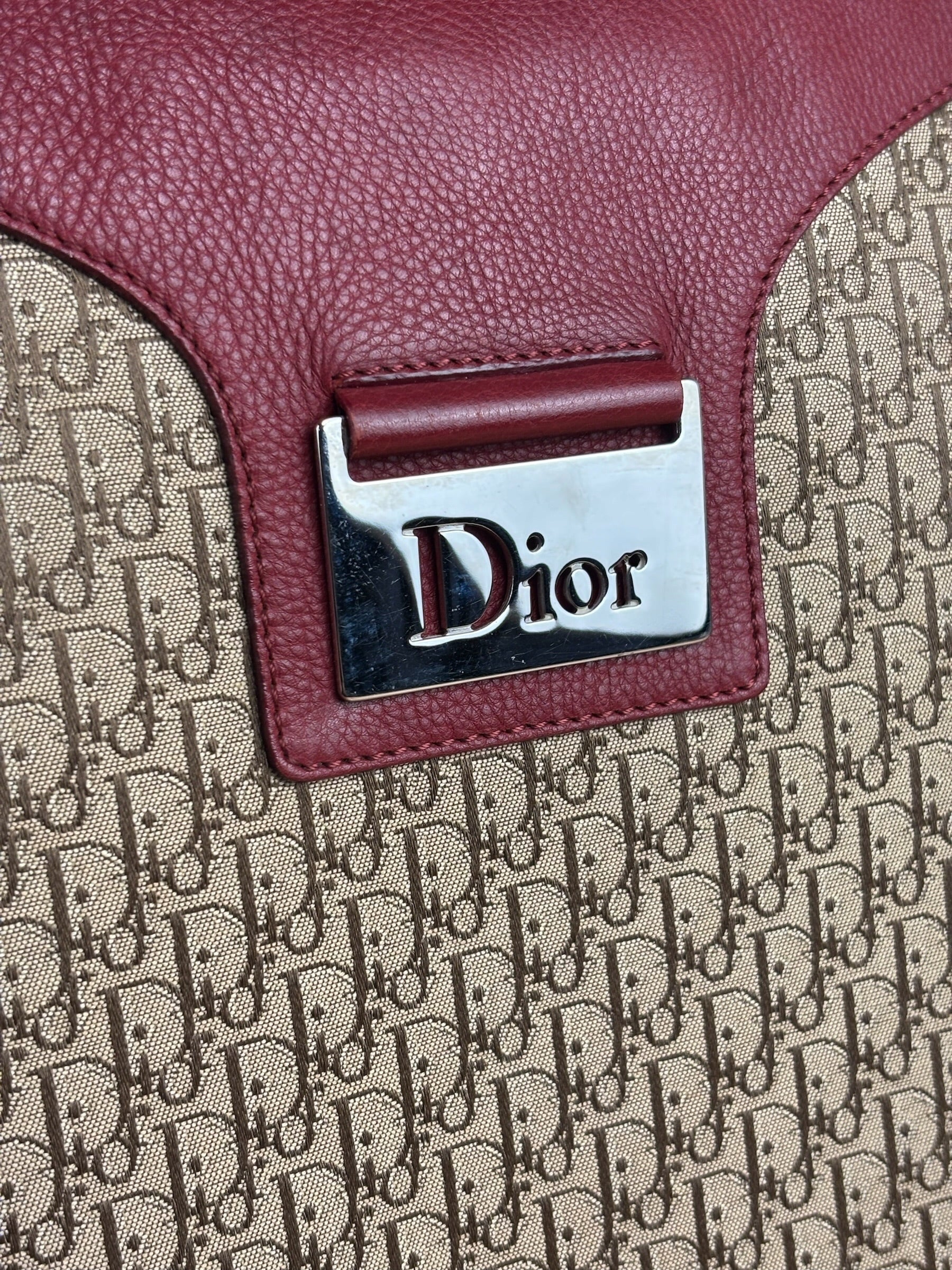 Christian Dior Street Chic Canvas Messenger Bag