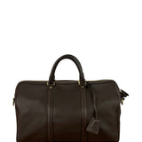 Louis Vuitton Chocolate Calfskin Sofia Coppola Duffel Bag
