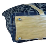 Fendi FF Canvas Top Handle Zip Tote