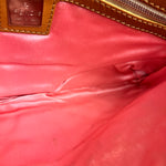 Fendi Raffia Crochet Baguette