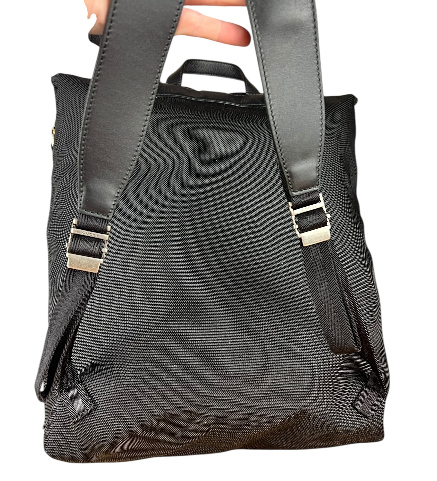 Gucci Sherry Line Canvas Techno Backpack