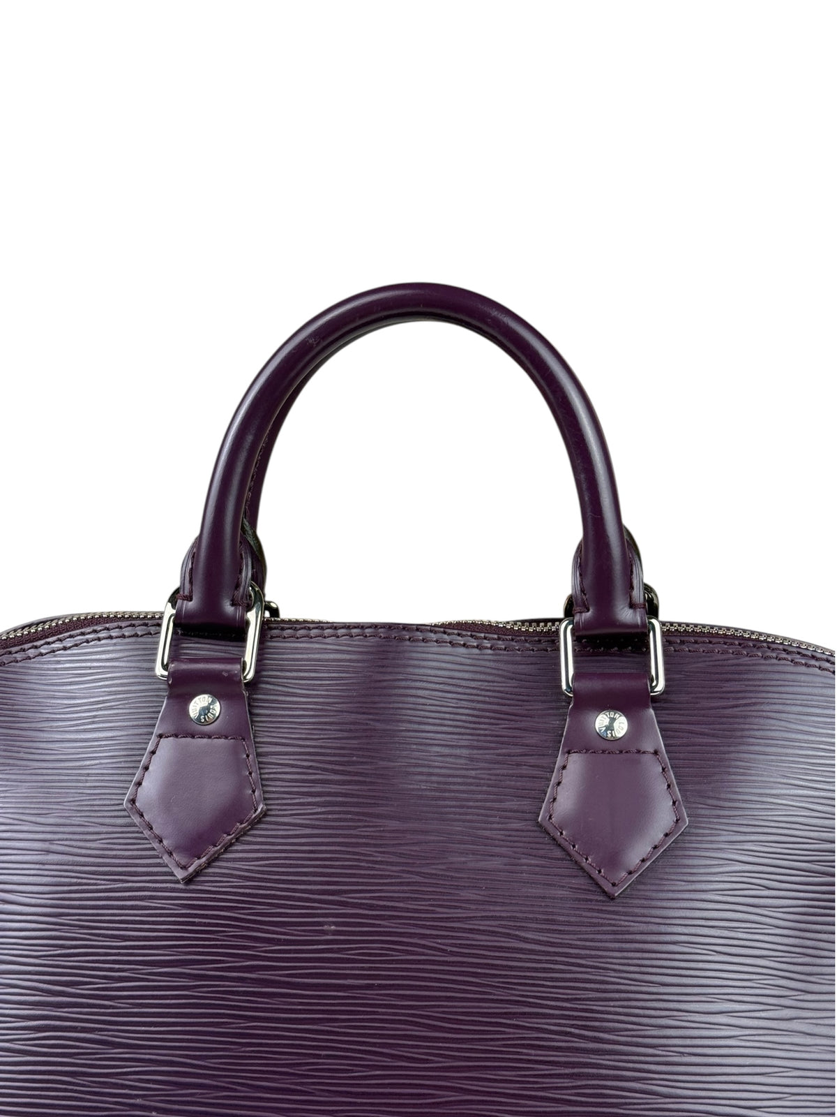 Louis Vuitton Epi Leather Alma Plum MM