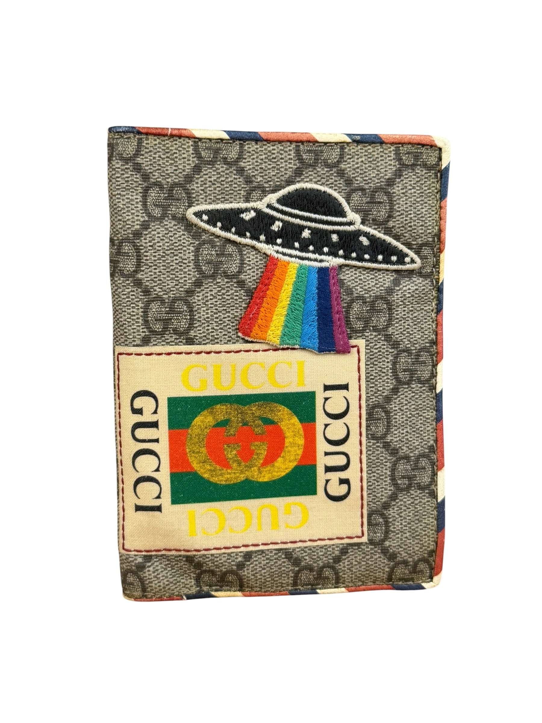 Gucci GG Courrier Bifold Wallet/Passport Holder