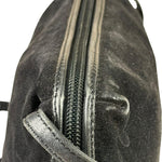 Bottega Veneta Black Suede/Leather Trim Crossbody Bag