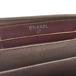 Chanel CC Caviar Leather Timeless Zip-Around Wallet-2014