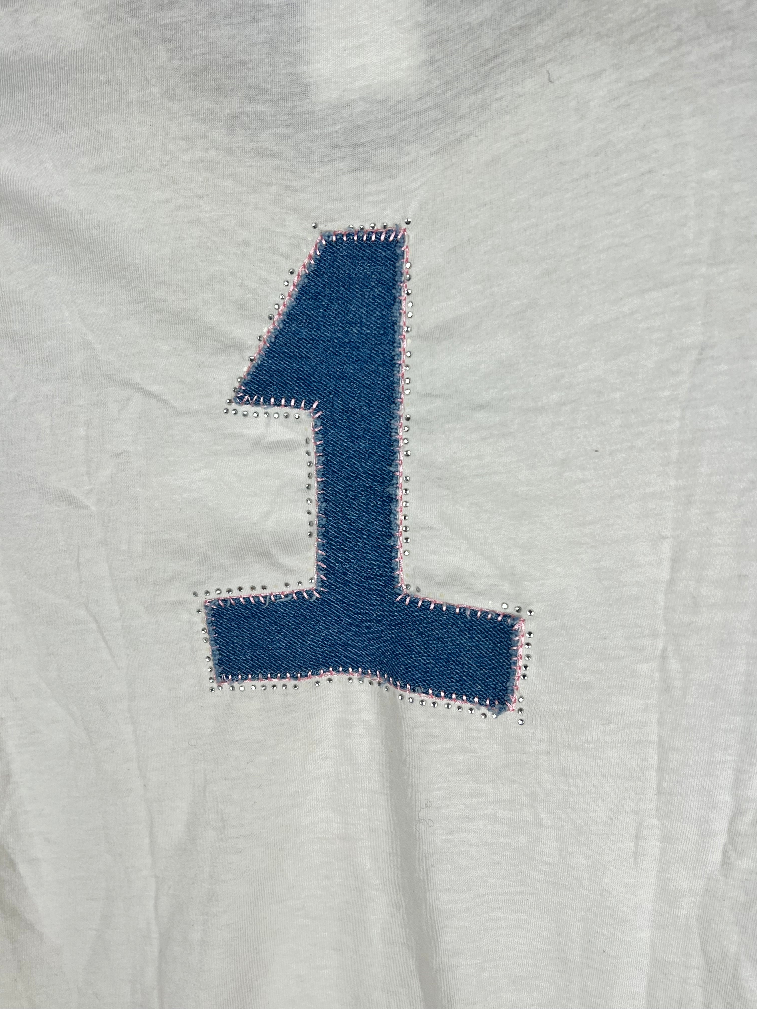 Dior Ja'Dior Denim Patch Tee Shirt