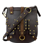 Yves Saint Laurent Tan Brown Messenger Bag