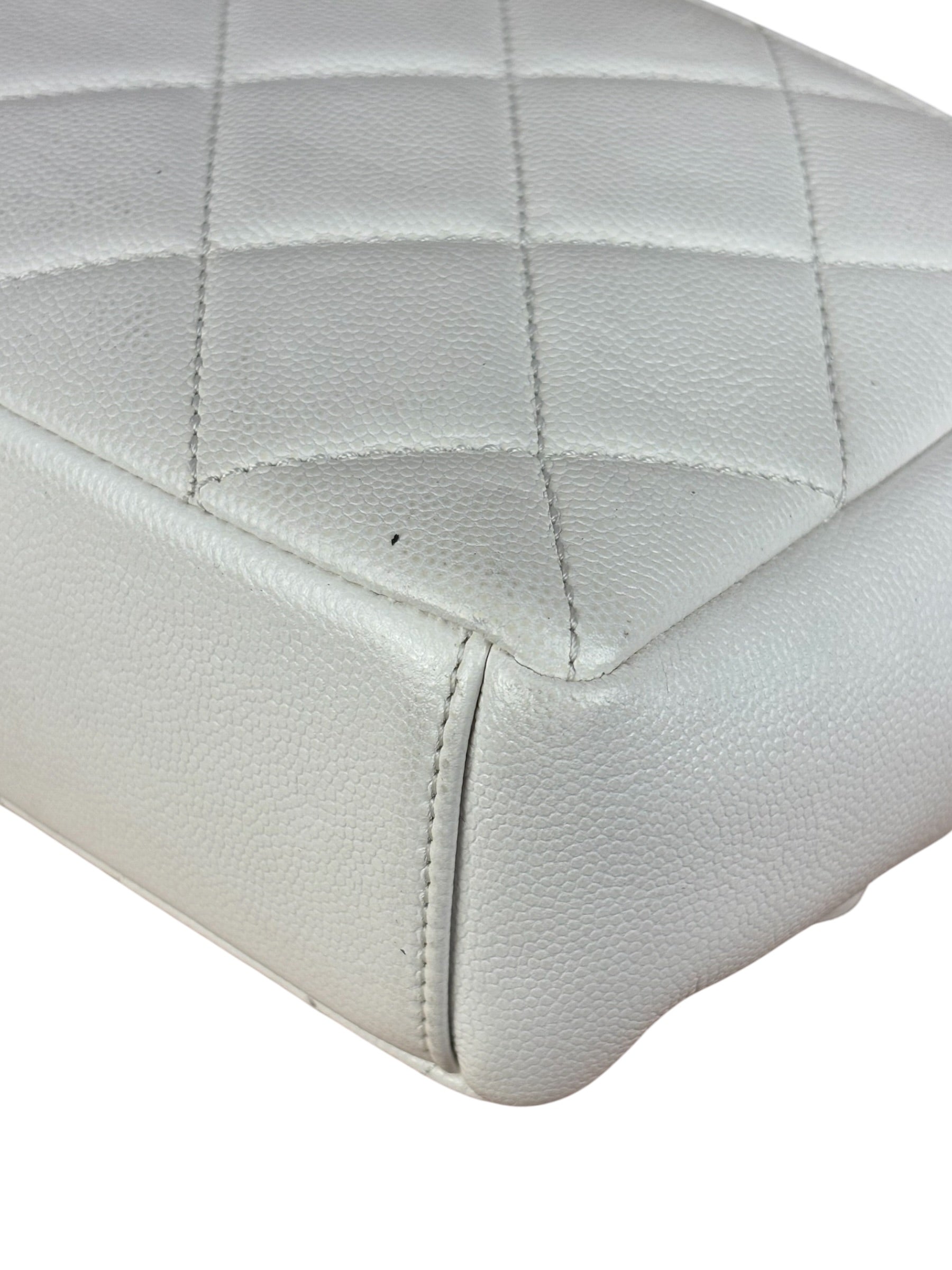 Chanel White Leather My Everything Flap Shoulder Bag 2020