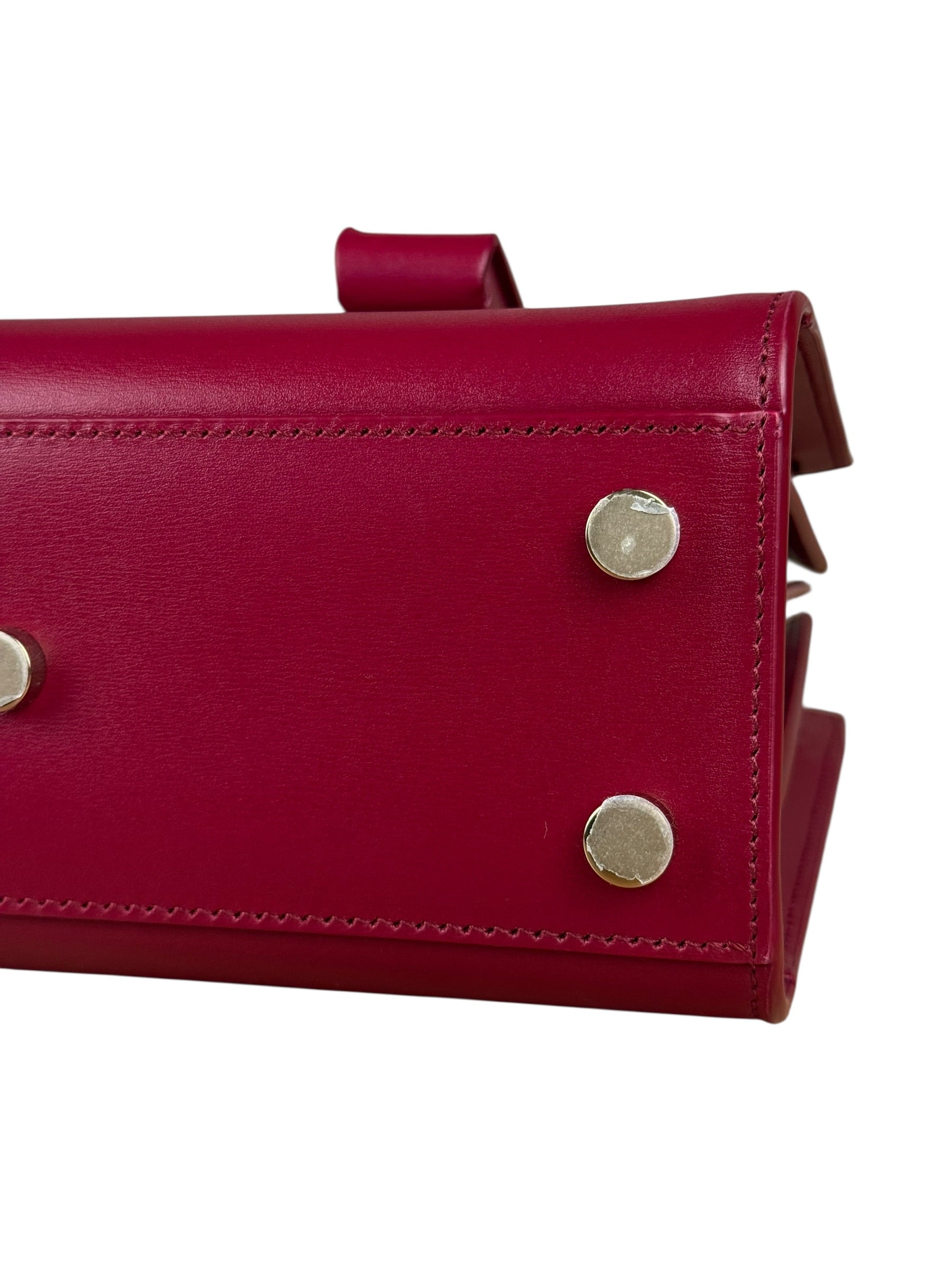 Saint Laurent Sac de Jour Nano 2Way Tote Red