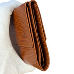 Louis Vuitton Brown Leather Elise Compact Wallet