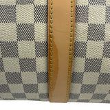 Louis Vuiiton Damier Azur Keepall Bandouliere Hand Bag 55