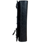 Balenciaga Black Croc Embossed Le City Clutch/Wallet