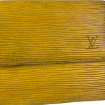 Louis Vuitton Yellow Epi Leather Long Wallet
