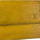 Louis Vuitton Yellow Epi Leather Long Wallet