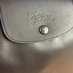 Longchamp Black Leather Le Pliage Xtra Medium Tote