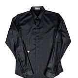 Christian Dior Bee Black Polyester Button-Up Shirt