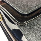 Dolce & Gabbana Black Patent Leather Borsa A Mano Two-Way Bag