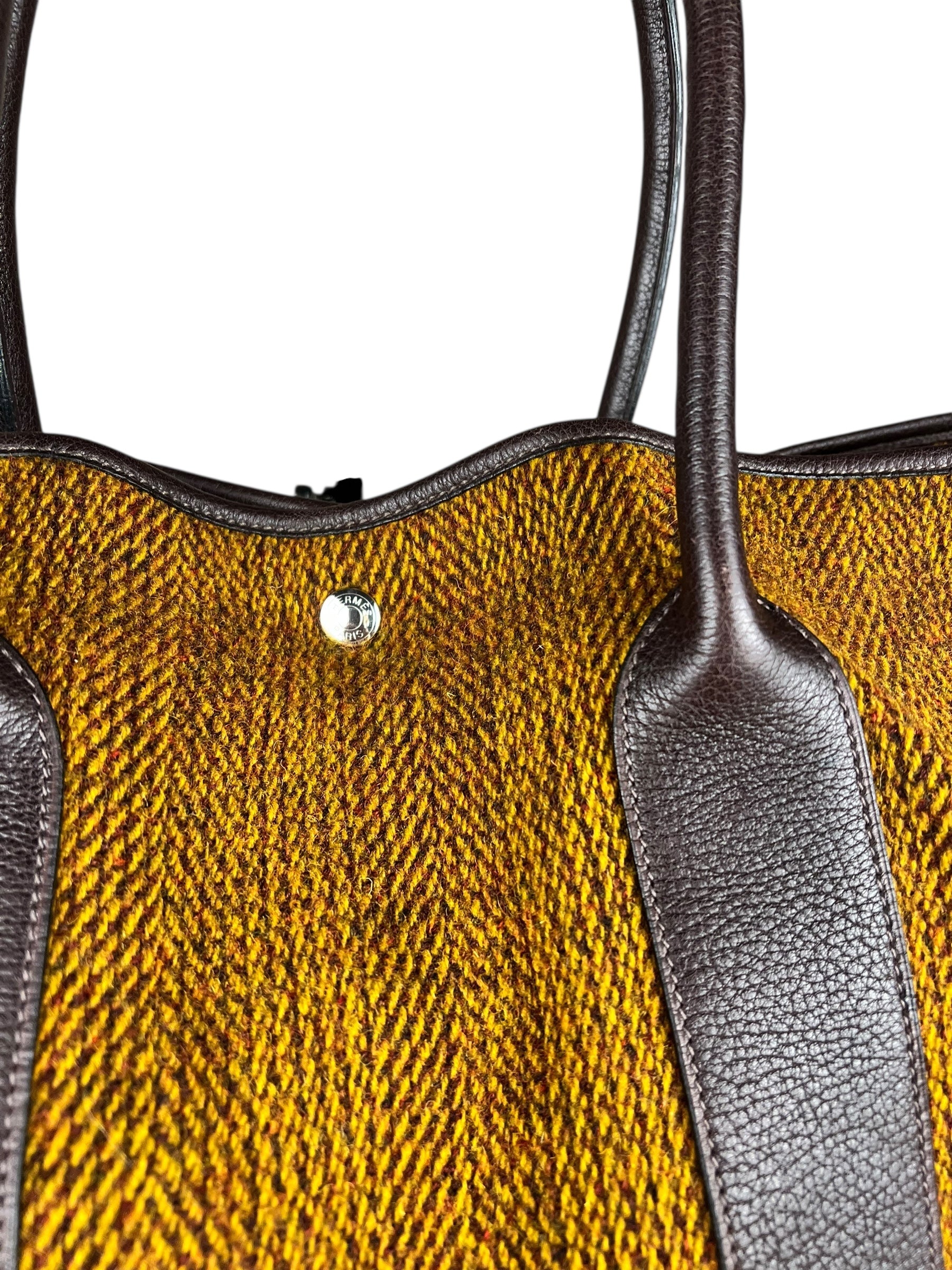 Hermes Garden Party 49 Brown Tweed 2003