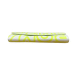 Fendi x Marc Jacobs Grey/Neon Yellow Roma Flap Wallet On Chain