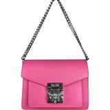 MCM Pink Leather Millie S Crossbody Bag
