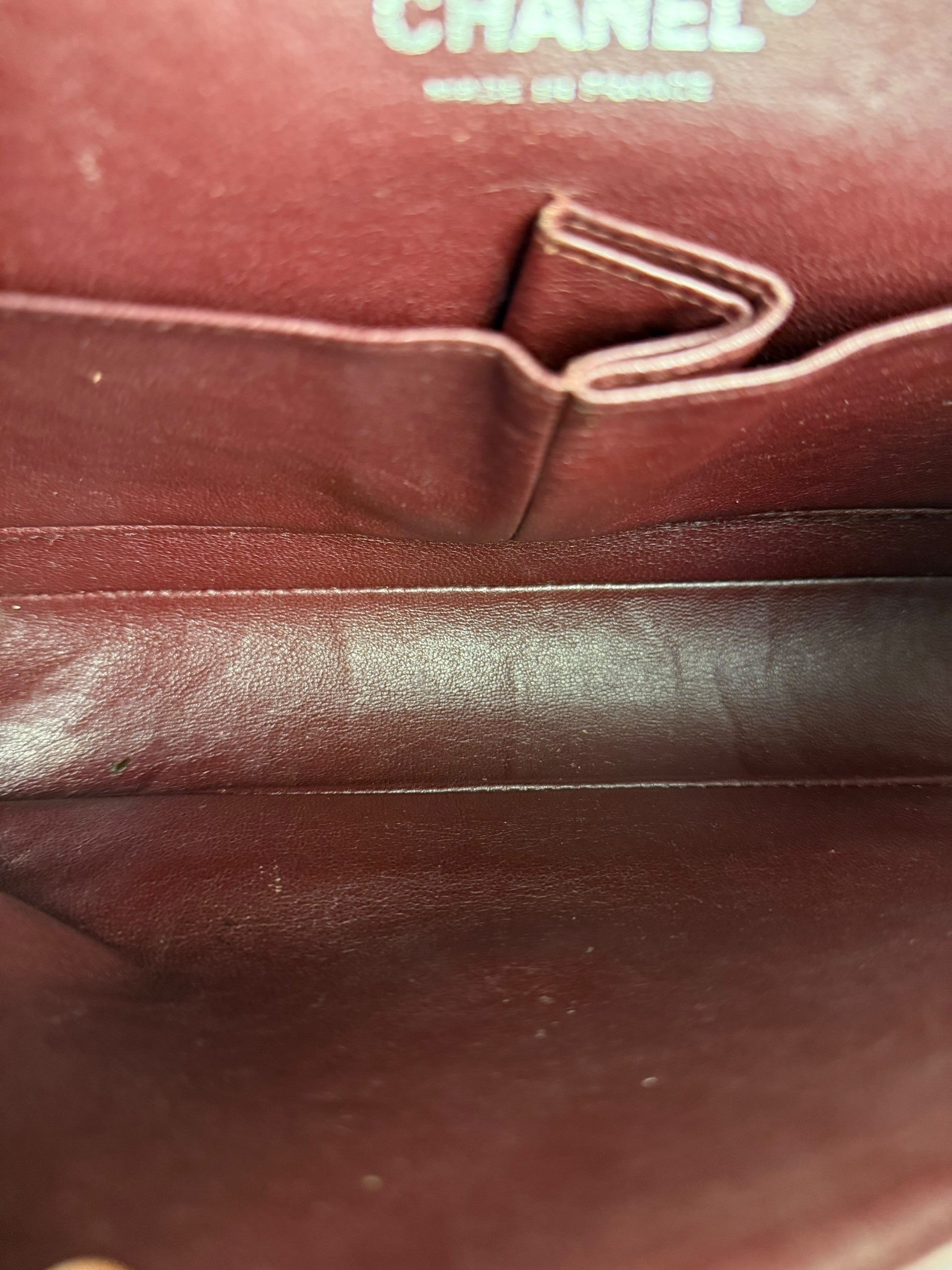 Chanel Classic Quilted Black Double Flap Bag 2003