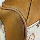 Louis Vuitton White Monogram Murakami Claudia Handbag