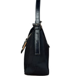 Fendi Black Neoprene Baguette