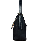 Fendi Black Neoprene Baguette