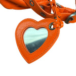 Balenciaga Orange Leather XS Le Cagole Shoulder Bag