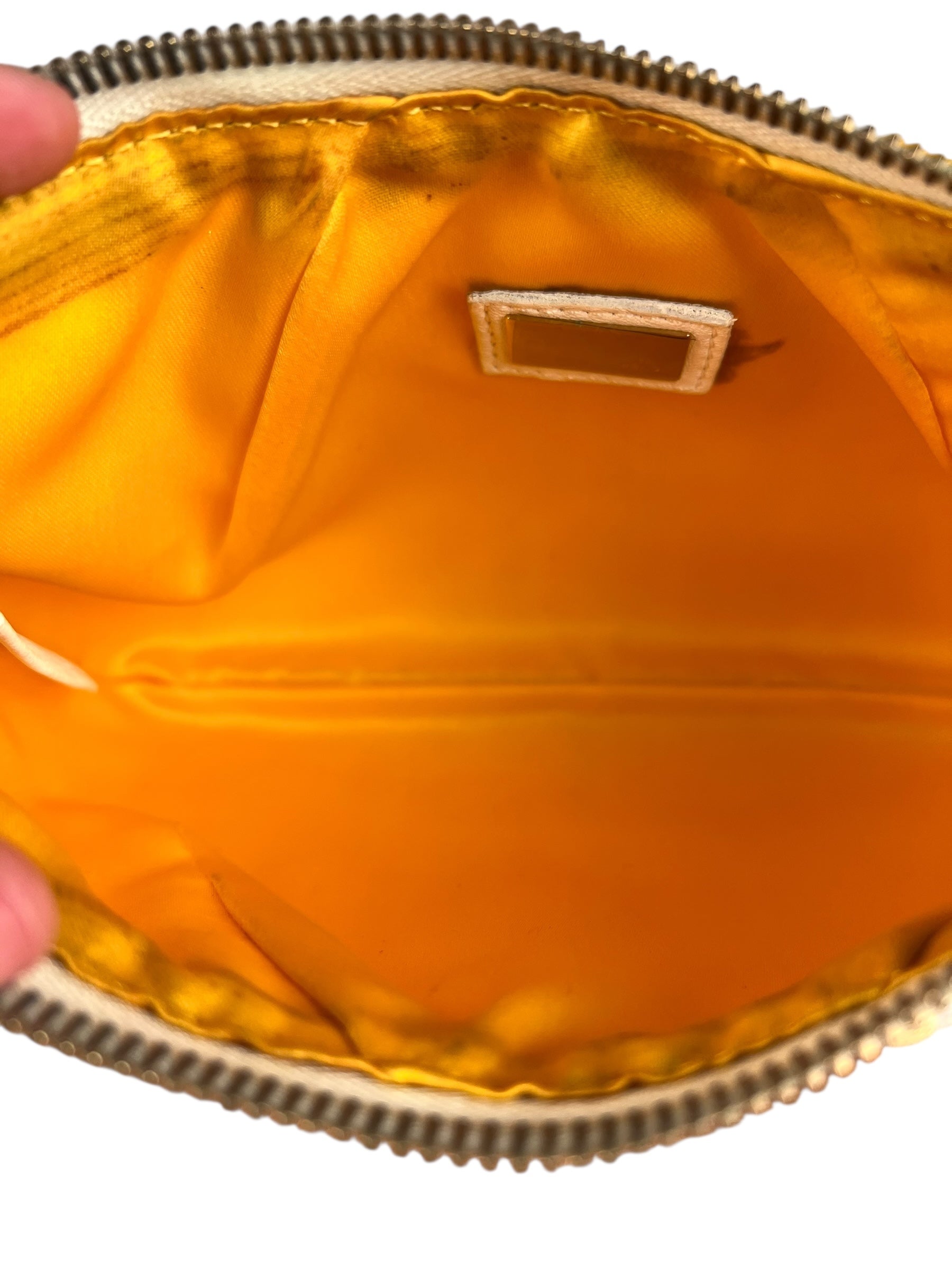 Fendi Sparkle Zucca Pochette Shoulder Bag