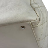 Chanel Beige Quilted Leather Tote 2009