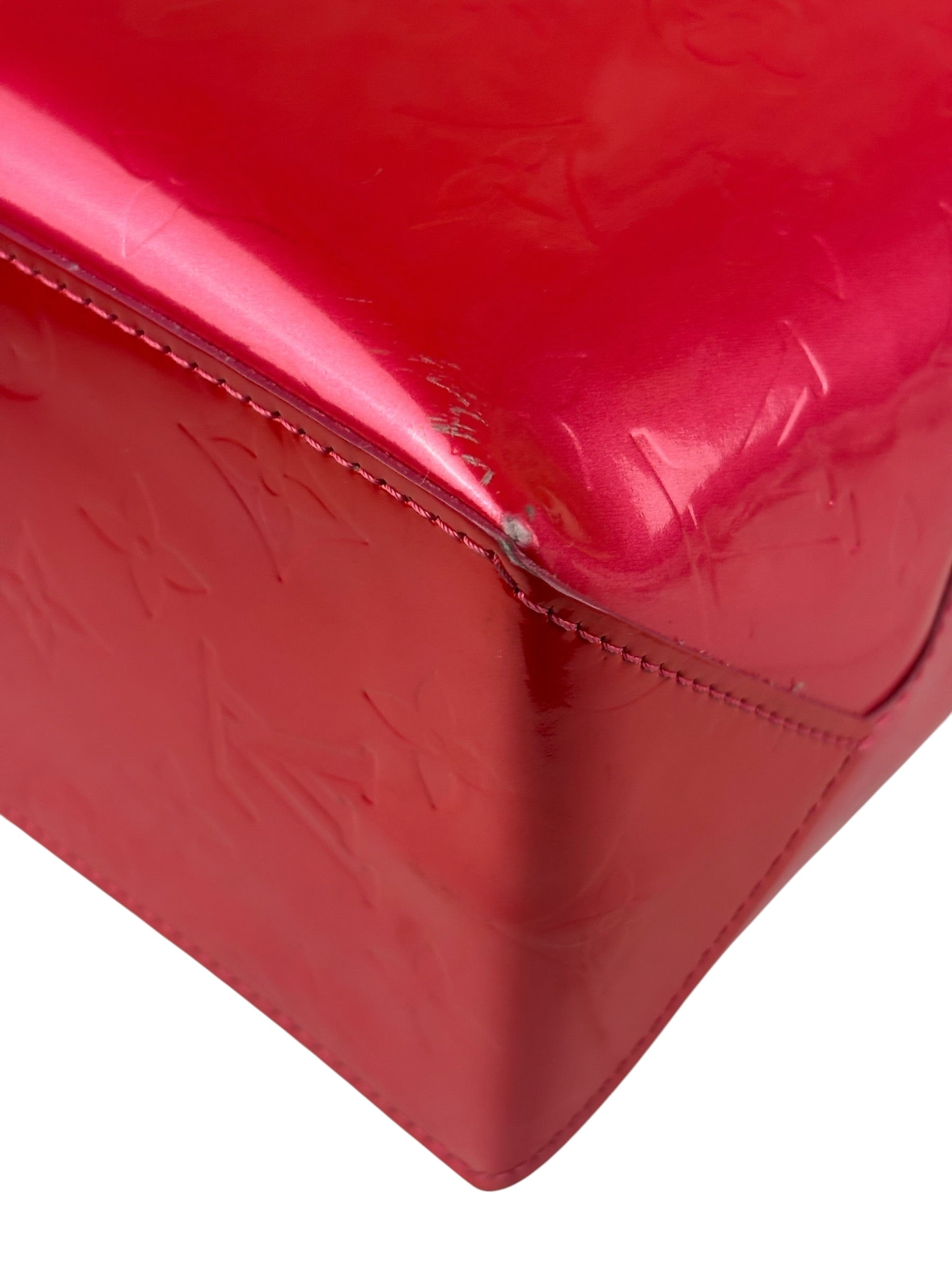 Louis Vuitton Vintage Vernis Patent Leather Monogram Reade Handbag PM