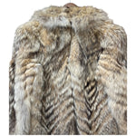 Vintage Brown Fox Fux Coat