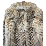 Vintage Brown Fox Fux Coat