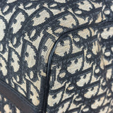 Christian Dior Vintage Navy Trotter Boston Bag
