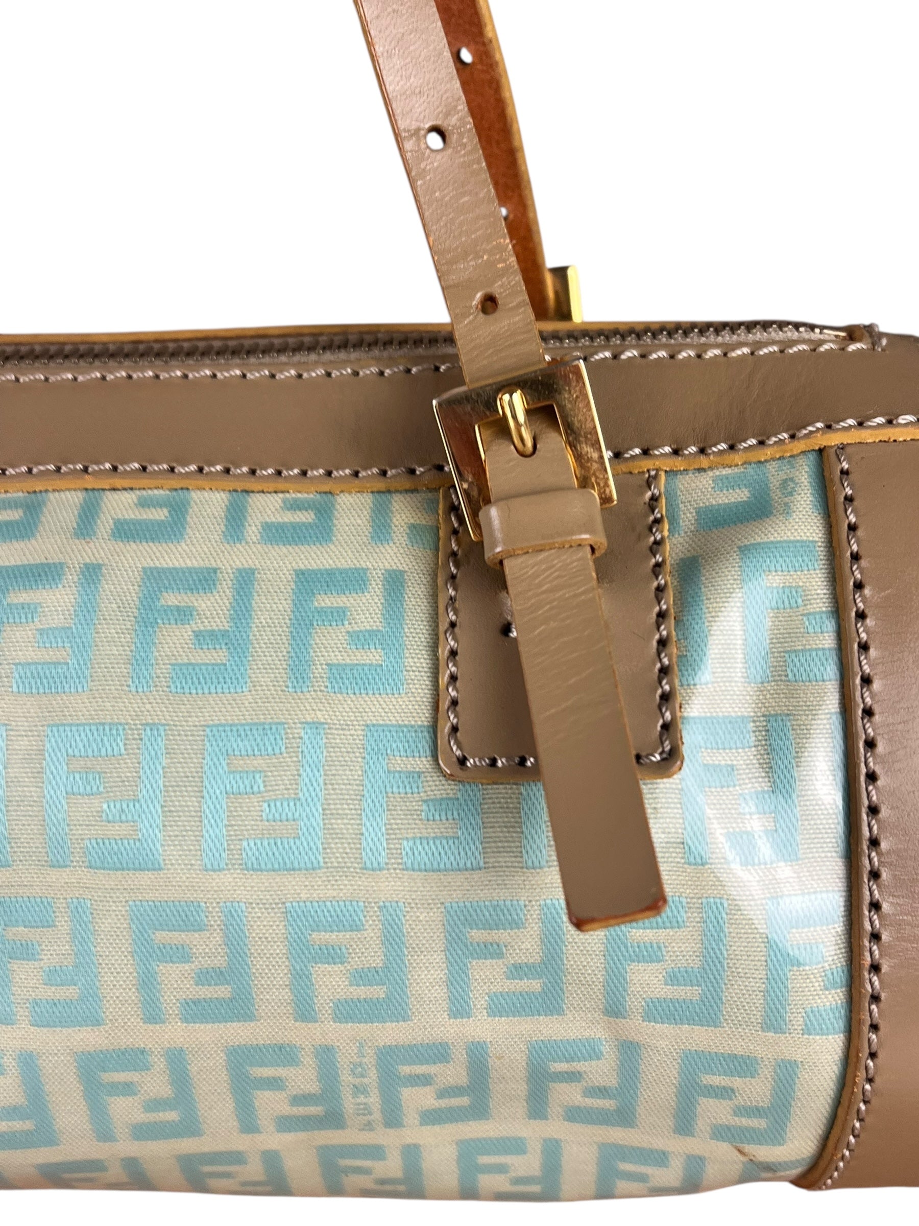 Fendi Forever Bauletto Vinyl Handbag