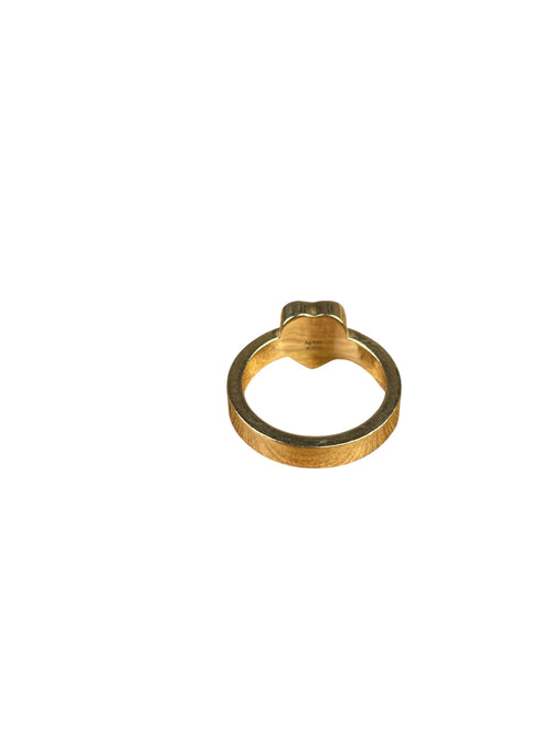 Gucci Trademark Ring With Heart Pendant