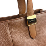 Burberry Vintage Tan Brown Leather Chestnut Shoulder Bag