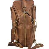 Chloe Caramel Tan Leather Paraty Medium Two-Way Bag