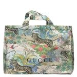 Gucci Beauty Floral Tiger Print Canvas Tote Bag