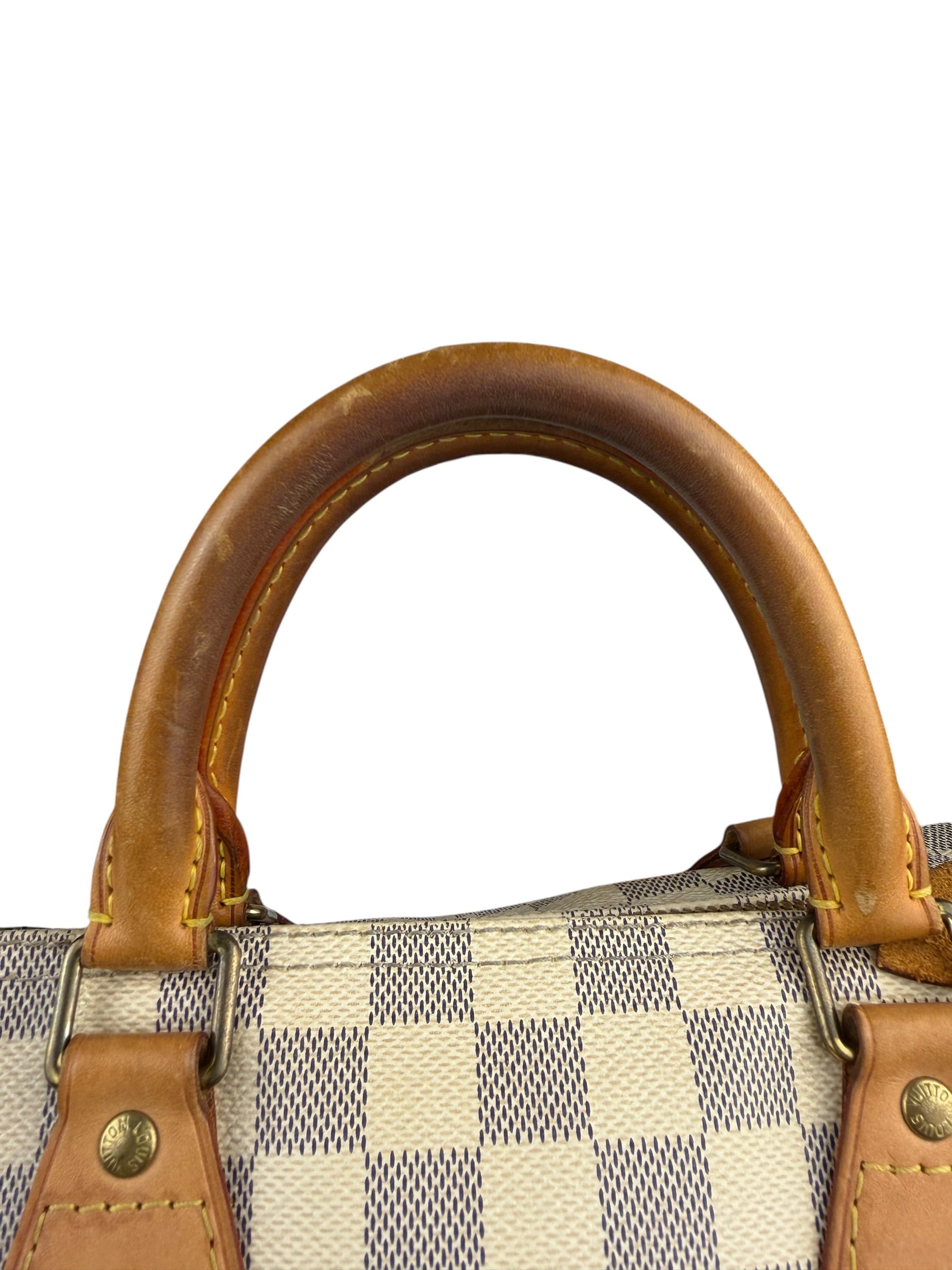 Louis Vuitton Damier Azur Speedy Hand Bag