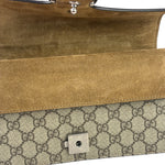 Gucci Beige Leather GG Dionysus Shoulder Bag
