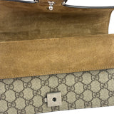 Gucci Beige Leather GG Dionysus Shoulder Bag