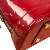Louis Vuitton Red Monogram Vernis Alma bb